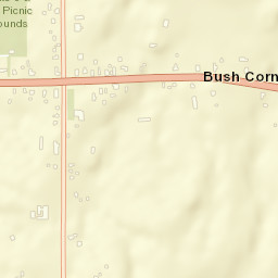 West Bloomfield New York Street Map