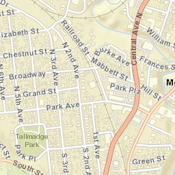 Mechanicville New York Street Map