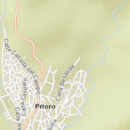 Prioro Street Map