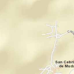 San Cebrián de Mudá Street Map