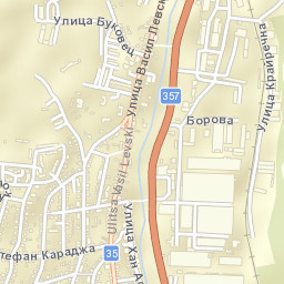 Troyan Street Map
