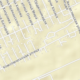 Novyy Khushet Street Map