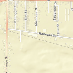 Alden New York Street Map