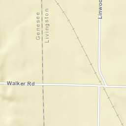 Linwood New York Street Map