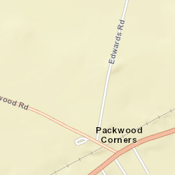 Packwood Corners New York Street Map