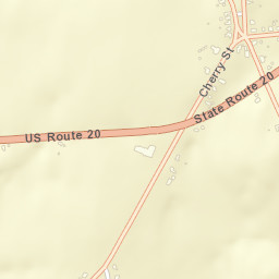 Pompey New York Street Map