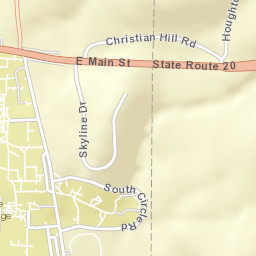 Morrisville New York Street Map