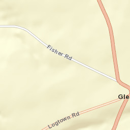 Glen New York Street Map