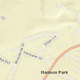 Harmon Park New York Street Map