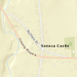 Seneca Castle New York Street Map