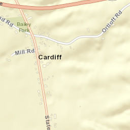 Cardiff New York Street Map