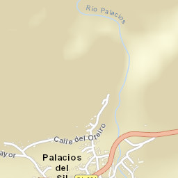 Palacios del Sil Street Map