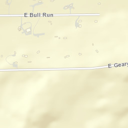 8290 East Bull Run, Evansville, WY 82636 Street Map