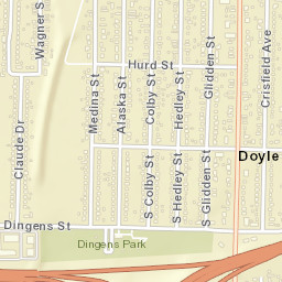Doyle New York Street Map