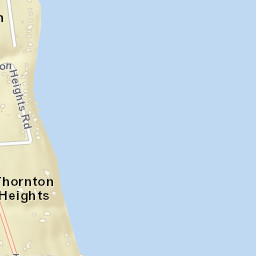 Thornton Grove New York Street Map