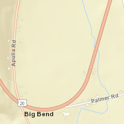 Big Bend New York Street Map
