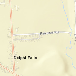 Delphi Falls New York Street Map