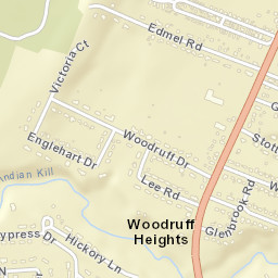 Woodruff Heights New York Street Map