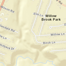 Willow Brook Park New York Street Map