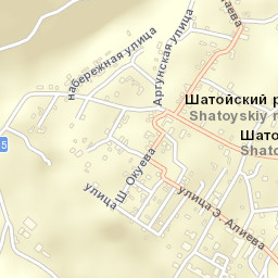 Shatoy Street Map