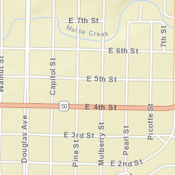 101-199 West 3rd Street, Yankton, SD Street Map