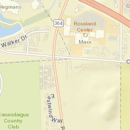 Roseland Park New York Street Map