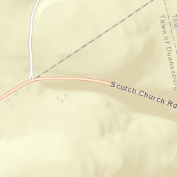 Scotch Church New York Street Map