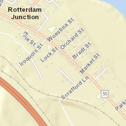 Rotterdam Junction New York Street Map
