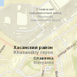 Slavyanka Street Map