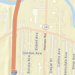 Winchester New York Street Map