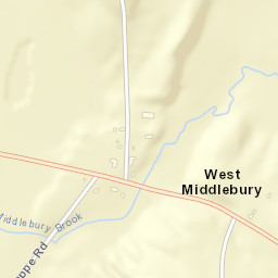 West Middlebury New York Street Map