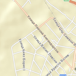 Slivnitsa Street Map