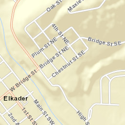 Elkader Bridge Elkader IA 52043 USA Street Map