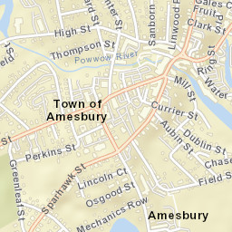 Amesbury Street Map