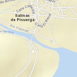 Salinas de Pisuerga Street Map