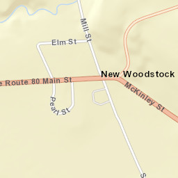 New Woodstock New York Street Map