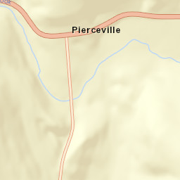 Pierceville New York Street Map
