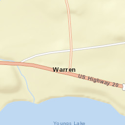 Warren New York Street Map