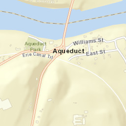 Aqueduct New York Street Map