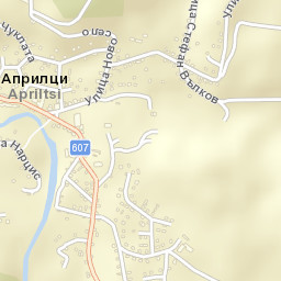 Apriltsi Street Map