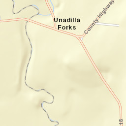 Unadilla Forks New York Street Map