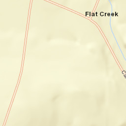 Flat Creek New York Street Map