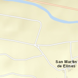 San Martín de Elines Street Map