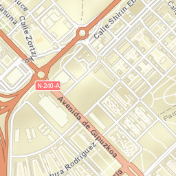 Berriozar Street Map