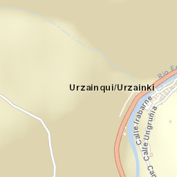Urzainqui Street Map