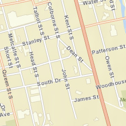 Simcoe Street Map
