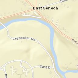 East Seneca New York Street Map