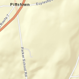 Pittstown New York Street Map
