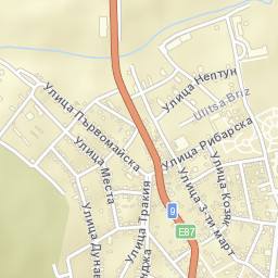 Obzor Street Map
