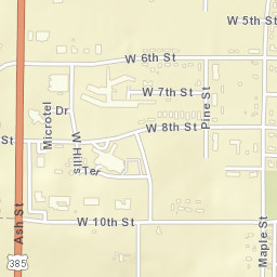 1302-1314 8th Street, Chadron, NE Street Map